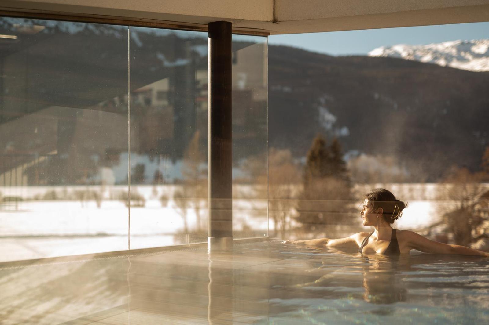 Aktiv- Und Wellnesshotel Traube- Post Curon Venosta Esterno foto